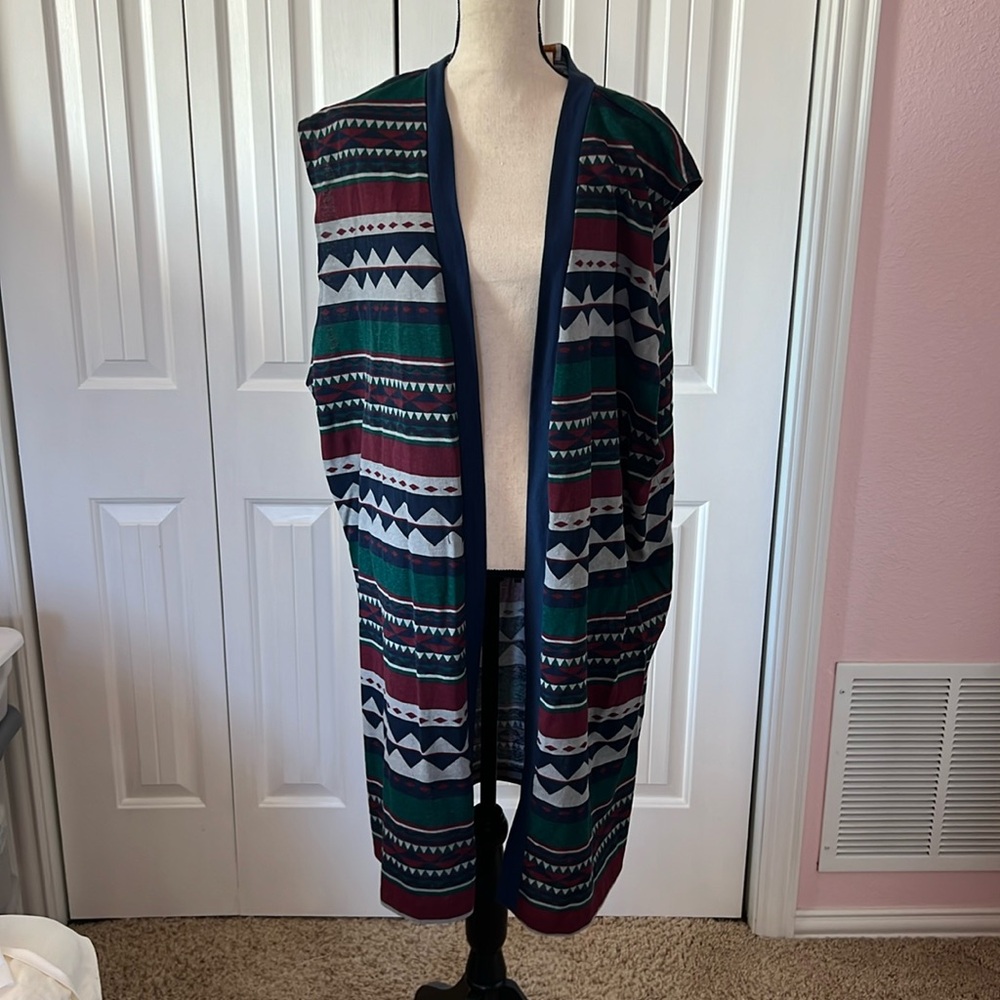 Long Western Vest